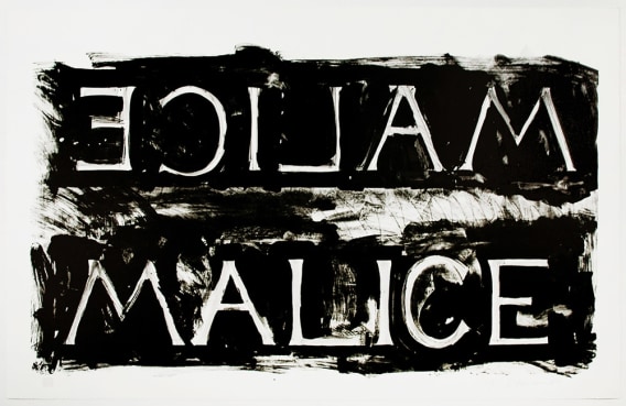 Malice, 1980&nbsp; lithograph