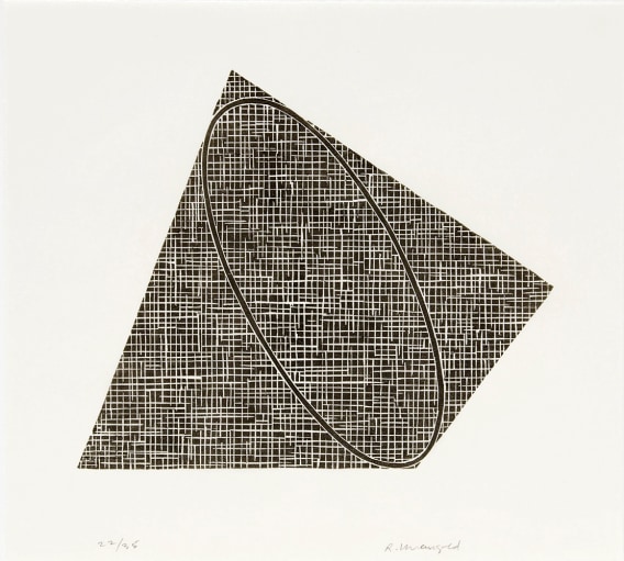 Untitled, 1989-90&nbsp; woodcut printed on Mulberry paper