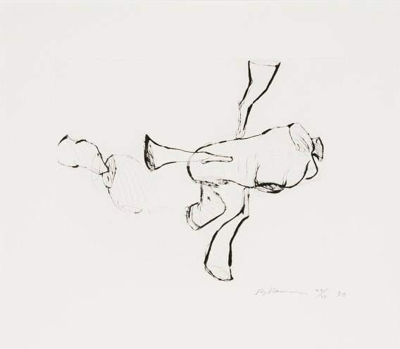 Untitled (C.67), 1989-90&nbsp;hard ground etching17 x 19 1/2 in. / 43.2 x 49.5 cmEdition of 45
