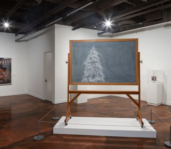 Gary Simmons in &quot;Sanctuary: Recent Acquisitions to the Permanent Collection&quot; at the California African American Museum, Los Angeles