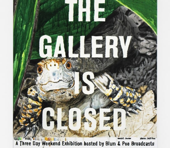 Dave Muller in &quot;Broadcasts: Three Day Weekend Presents 'The Gallery is Closed'&quot; an online exhibition by Blum and Poe
