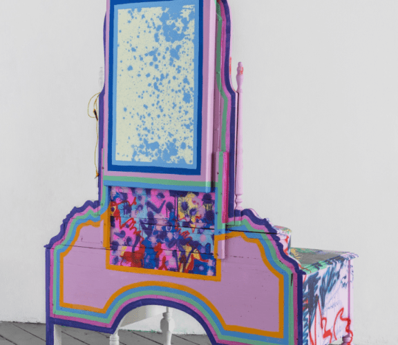 Sarah Cain in &quot;Painting Architecture&quot; at the Culver Center of the Arts