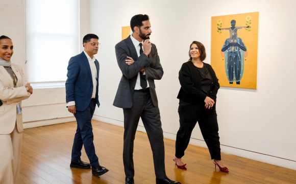 Emirati artist Noor Al Suwaidi opens her exhibition in New York