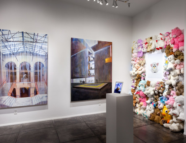 'No Dead Artists' exhibit by emerging artists offers dreamy visions ripe with social comment