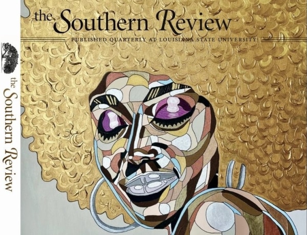 REWA's art featured in The Southern Review and cover page, published quarterly at Louisiana State University (LSU)