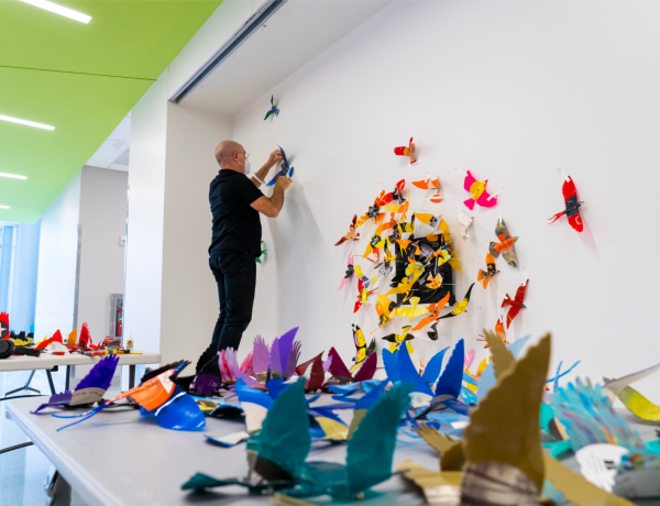 Fusion of Art, Design Elevates Pediatric Mental Health Hospital featuring Paul Villinski