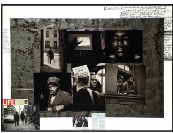 Gordon Parks: Collages by Peter Beard - Exhibition at the Gordon Parks Foundation