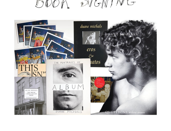 Book Signing with Duane Michals