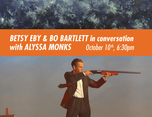 Betsy Eby &amp; Bo Bartlett in conversation with Alyssa Monks