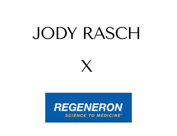Jody Rasch exhibits at Regeneron conference