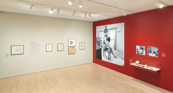 'David Park and His Circle: The Drawing Sessions' installation view at the San Francisco Museum of Modern Art.