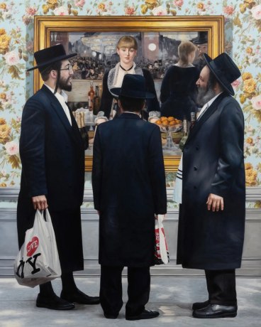Three Jews and a Painting