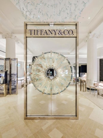 Selfridges Turns Blue for Tiffany &amp; Co.'s Redesigned Store