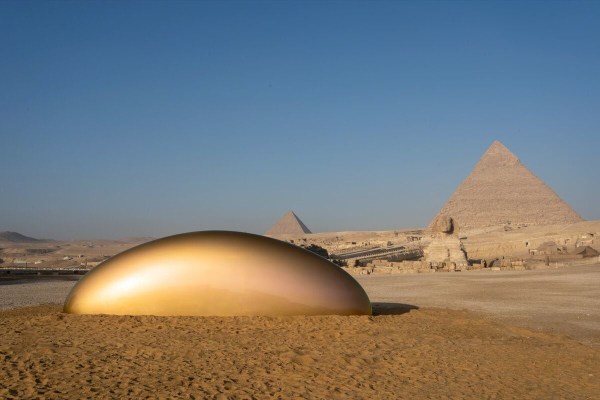 At the Pyramids of Giza, and Unprecedented Exhibition of Contemporary Art