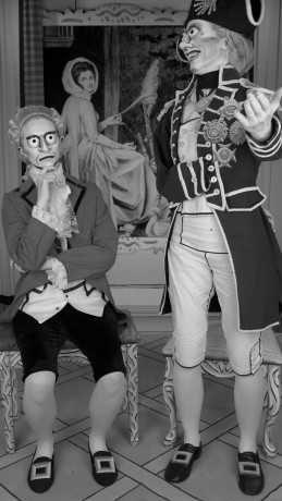Mary Reid Kelley and Patrick Kelley at the National Portrait Gallery