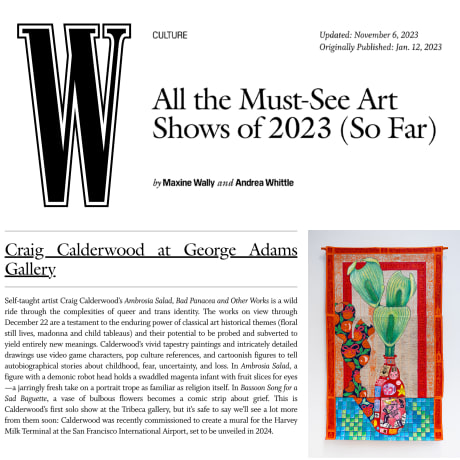 W Mag Lists Craig Calderwood a 2023 Must-See