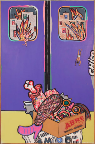 Luis Cruz Azaceta, 'JiJiJi Express' 1974-75