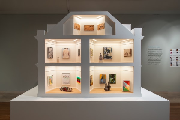 Caragh Thuring in &quot;Masterpieces in Miniature: The 2021 Model Art Gallery,&quot; at Pallant House Gallery, Chichester