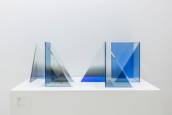 Larry Bell in a &quot;Presentation of Gallery Artists&quot; at Hauser and Wirth, Hong Kong
