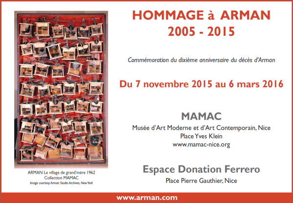 Hommage à Arman: 2005-2015