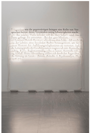 Joseph Kosuth in Avant-garde and the present