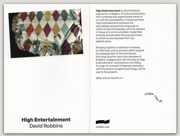 David Robbins, High Entertainment, available now.