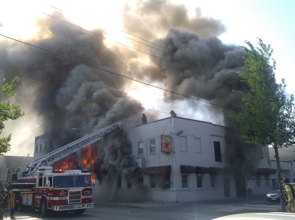 Fire at The Green Gallery West &amp; Storage