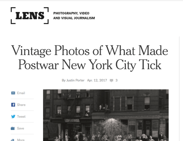 New York Times Lens Blog