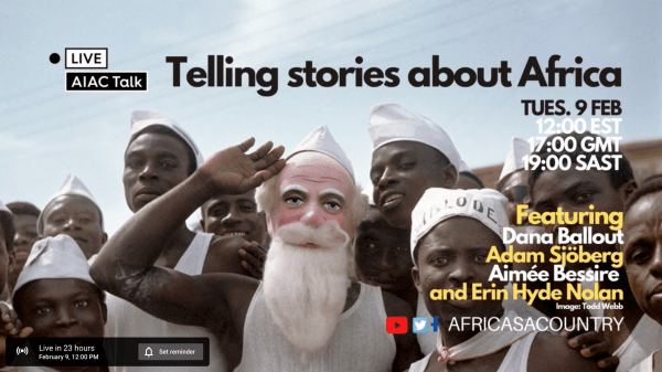 AIAC TALK - Interview with Todd Webb in Africa authors