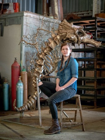 Sculptor Ashley Pridmore’s Wild Talent: A New Orleans artist breathes new life into death