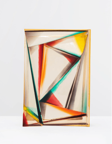 Leo Amino’s “Refractional #21,” from 1967, polyester resin.Credit...Leo Amino and Tina Kim Gallery; Hyunjung Rhee