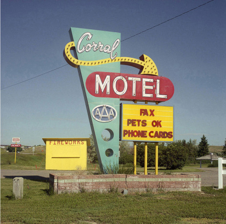 Steve Fitch American Motel Signs Exhibition Featured in Plain Magazine