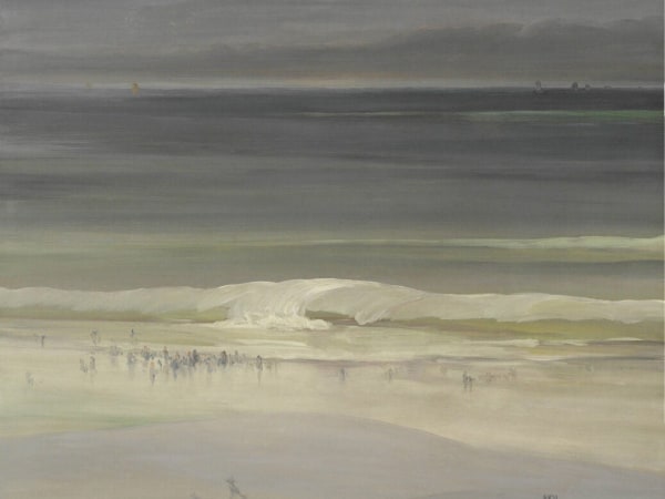 Image of Tonalist seascape by LEON DABO (1864-1960) for article in the New Statesman