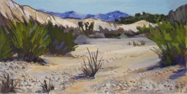 Santa Barbara Chamber Music Festival 2004 California landscape painting 
