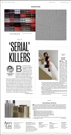Seriality + in The Dallas Morning News