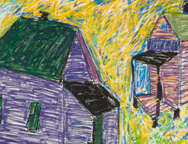 Beverly Buchanan drawing acquired by MoMA is now on display