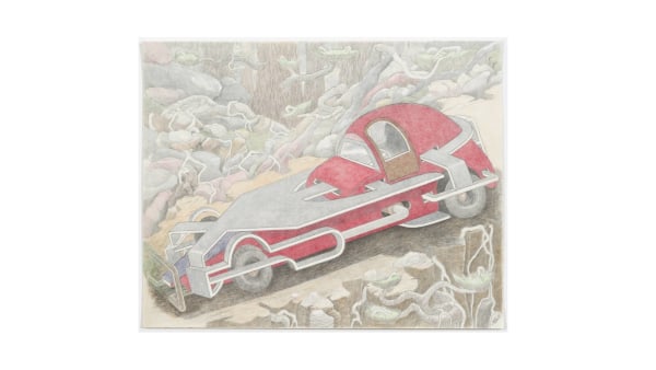 Critic's Pick: &quot;William A. Hall: Car Drawings, 2008-2017&quot;