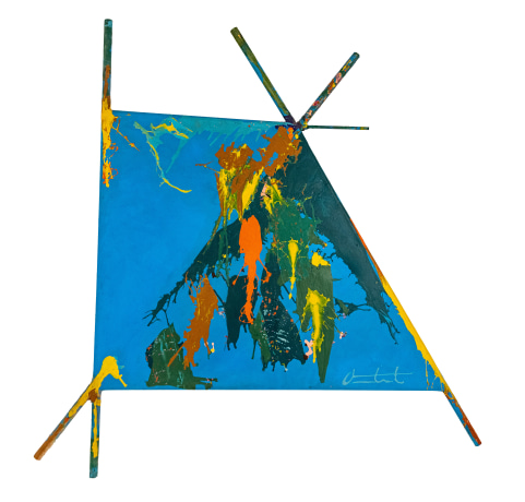 Joe Overstreet featured in exhibition at the Milton Resnick and Pat Passlof Foundation