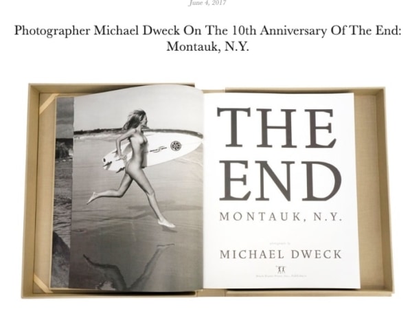 Photographer Michael Dweck On The 10th Anniversary Of The End: Montauk, N.Y.