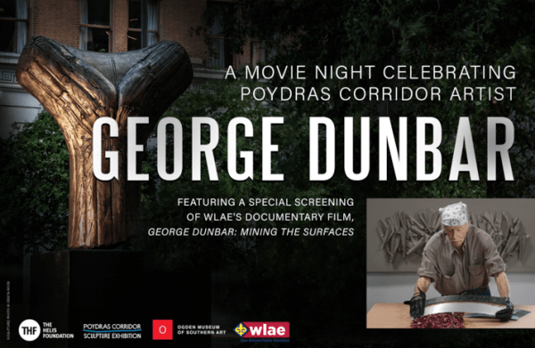 Ogden Museum: A Movie Night Celebrating Poydras Corridor Artist George Dunbar  - September 17th 5:30 pm - 8:00 pm