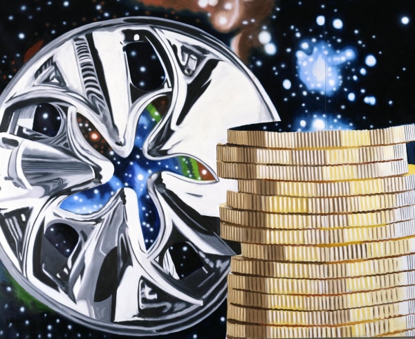  Rosenquist - The Richest Person Gazing at the Universe through a Hubcap