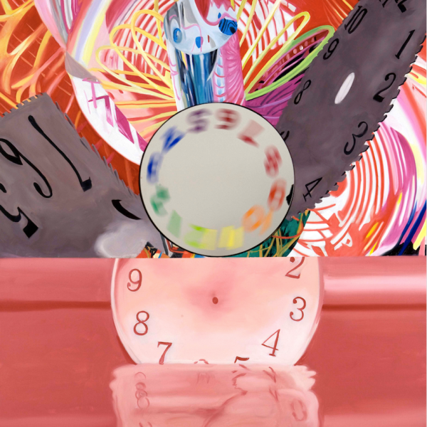 James Rosenquist, Time Stops but the Clock Disappears, 2008