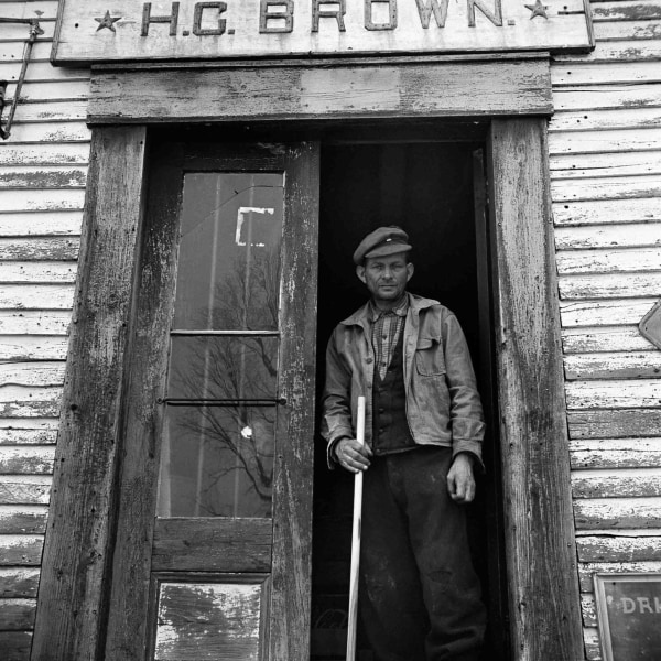 Gordon Parks and Herklas Brown