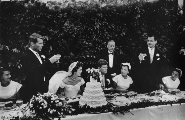 Toni Frissell, John F. Kennedy and Jacqueline Bouvier Wedding, Newport, Rhode Island, 1953