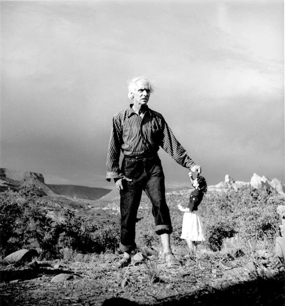 Lee Miller&nbsp;, Max Ernst and Dorothea Tanning, Arizona, 1946