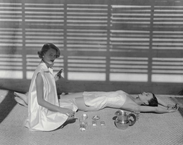 Horst P. Horst, Bombay Bathing Fashion, Oyster Bay, 1950