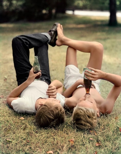 William Helburn, Friends: Central Park, Coca-Cola, 1956