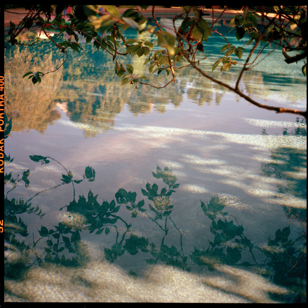 Sophie Elgort, Reflecting Pool, Southampton, 2022