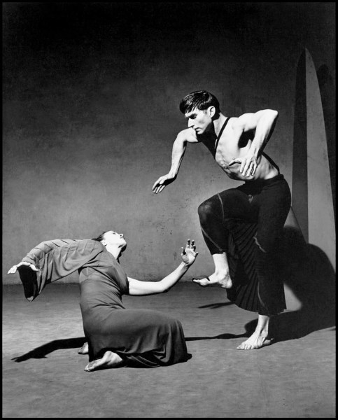 Philippe Halsman, Martha Graham and Eric Hawkins, 1946