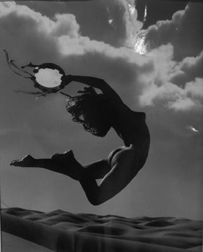 Andre De Dienes, Flying Nude, 1960